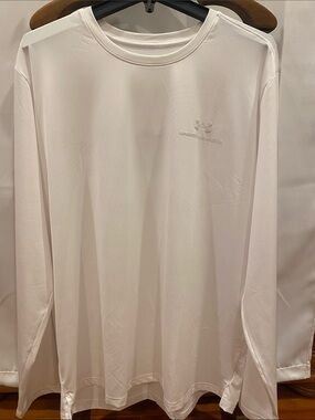 Under Armour Men’s Long Sleeve Athletic Tee - White
